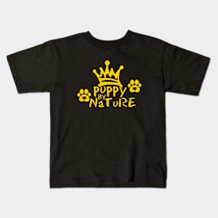 Puppy By Nature Kids T-Shirt